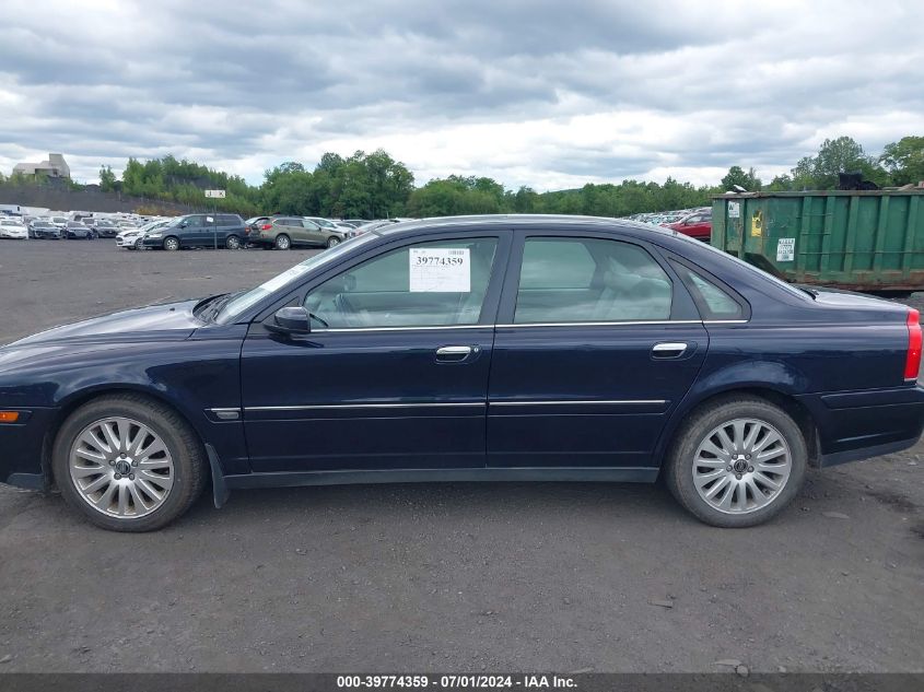 2006 Volvo S80 2.5T VIN: YV1TS592161445336 Lot: 39774359