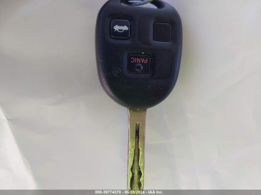 2002 Lexus Es 300 VIN: JTHBF30G220062524 Lot: 39774378