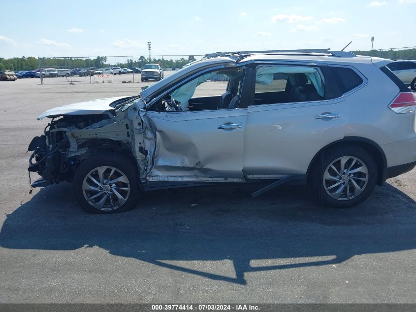 2015 Nissan Rogue Sl VIN: 5N1AT2MT0FC869325 Lot: 39774414
