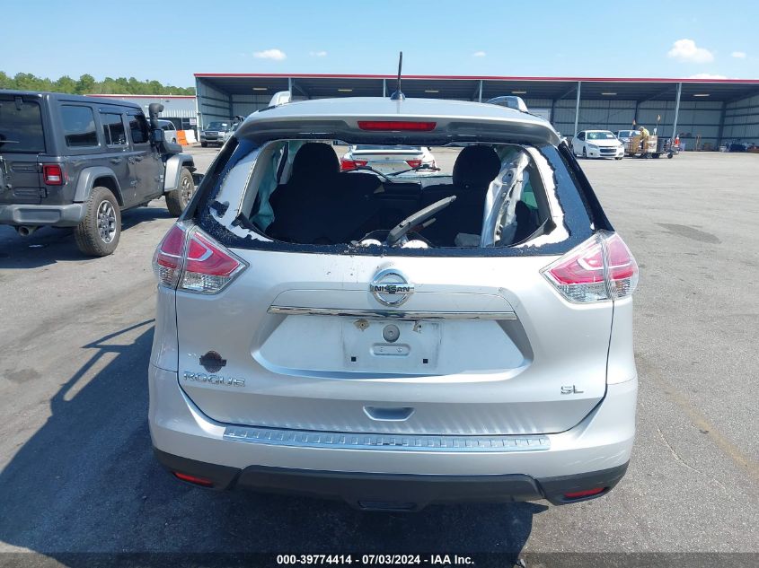 2015 Nissan Rogue Sl VIN: 5N1AT2MT0FC869325 Lot: 39774414