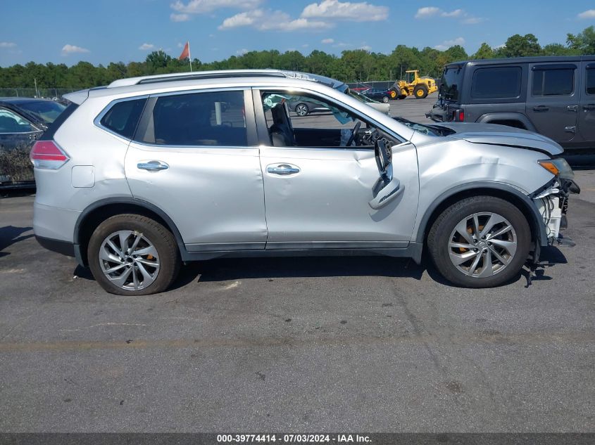 2015 Nissan Rogue Sl VIN: 5N1AT2MT0FC869325 Lot: 39774414