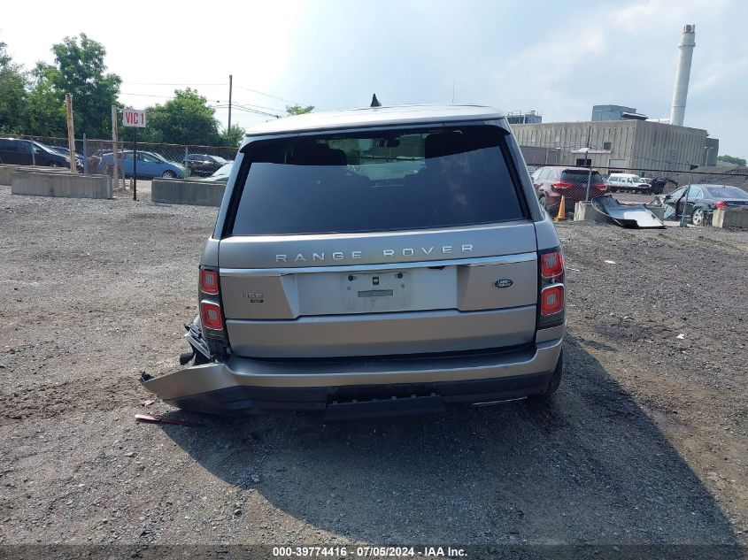 2020 Land Rover Range Rover P525 Hse VIN: SALGS2SEXLA595024 Lot: 39774416