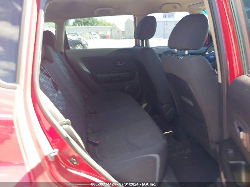 2011 Kia Soul + VIN: KNDJT2A26B7322997 Lot: 39774424