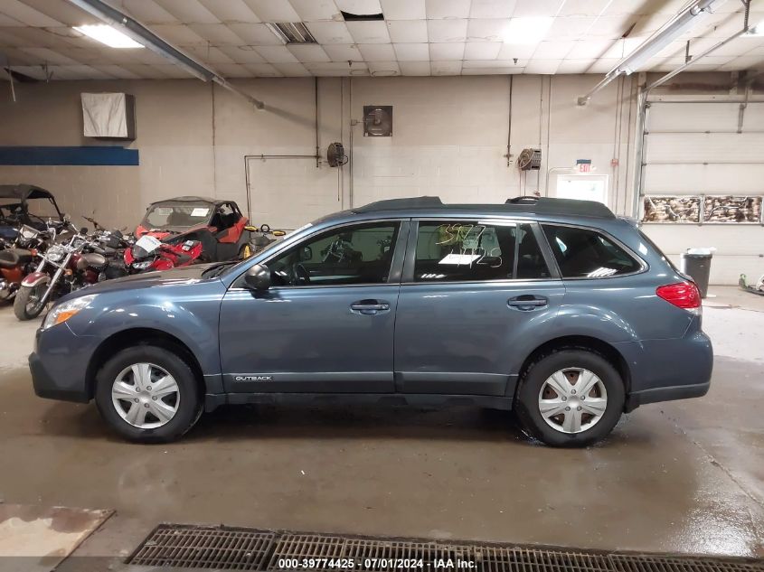 2013 Subaru Outback 2.5I VIN: 4S4BRBAC3D3254613 Lot: 39774425