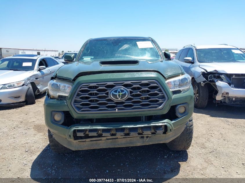 2021 Toyota Tacoma Trd Sport VIN: 3TMAZ5CN3MM153442 Lot: 39774433