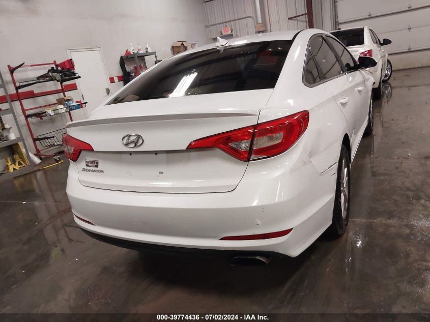 2017 Hyundai Sonata Se VIN: 5NPE24AFXHH517122 Lot: 39774436