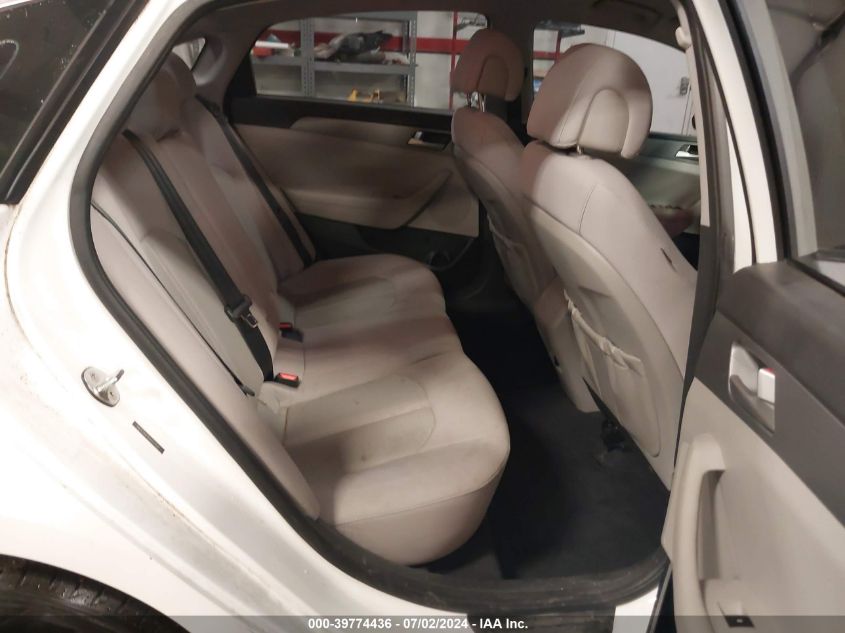 2017 Hyundai Sonata Se VIN: 5NPE24AFXHH517122 Lot: 39774436