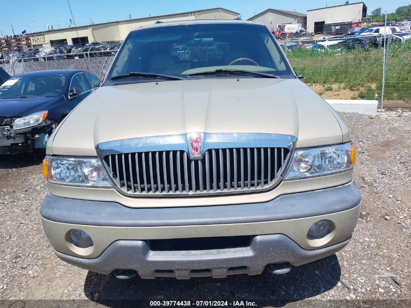 1998 Lincoln Navigator VIN: 5LMFU28L3WLJ01980 Lot: 39774438