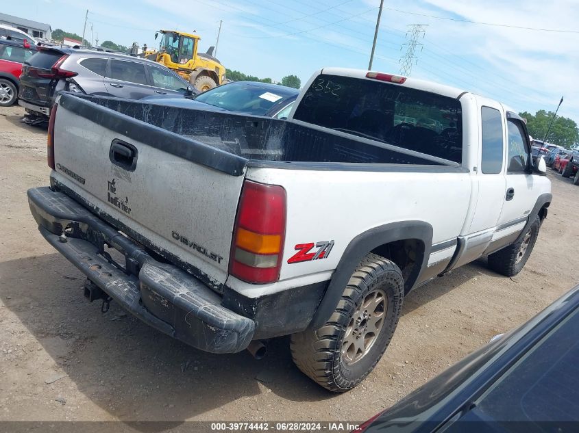 1GCEK19T4YE311352 | 2000 CHEVROLET SILVERADO 1500