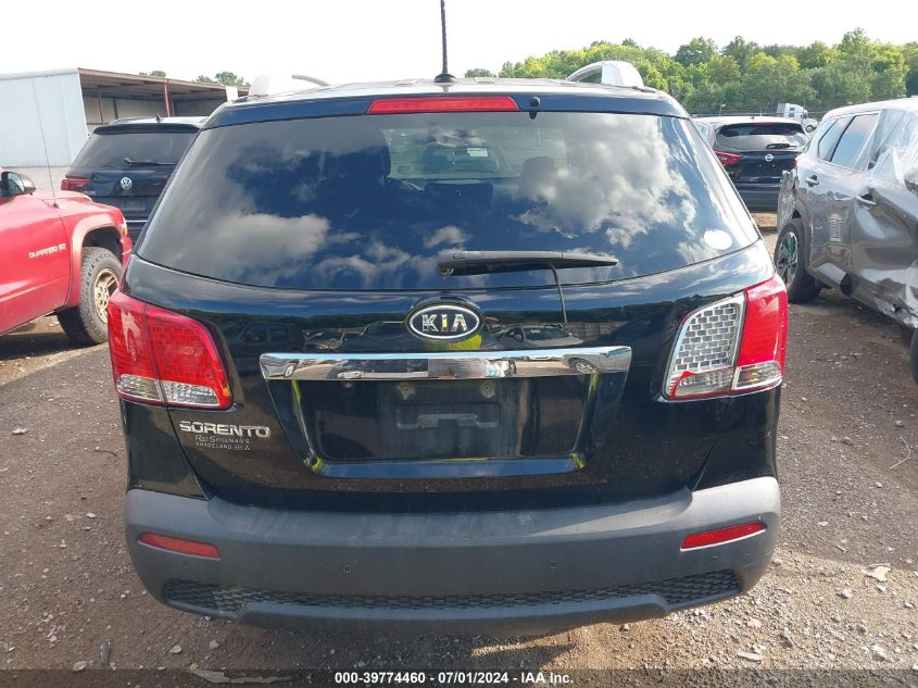 2012 Kia Sorento Lx VIN: 5XYKT4A65CG260581 Lot: 39774460