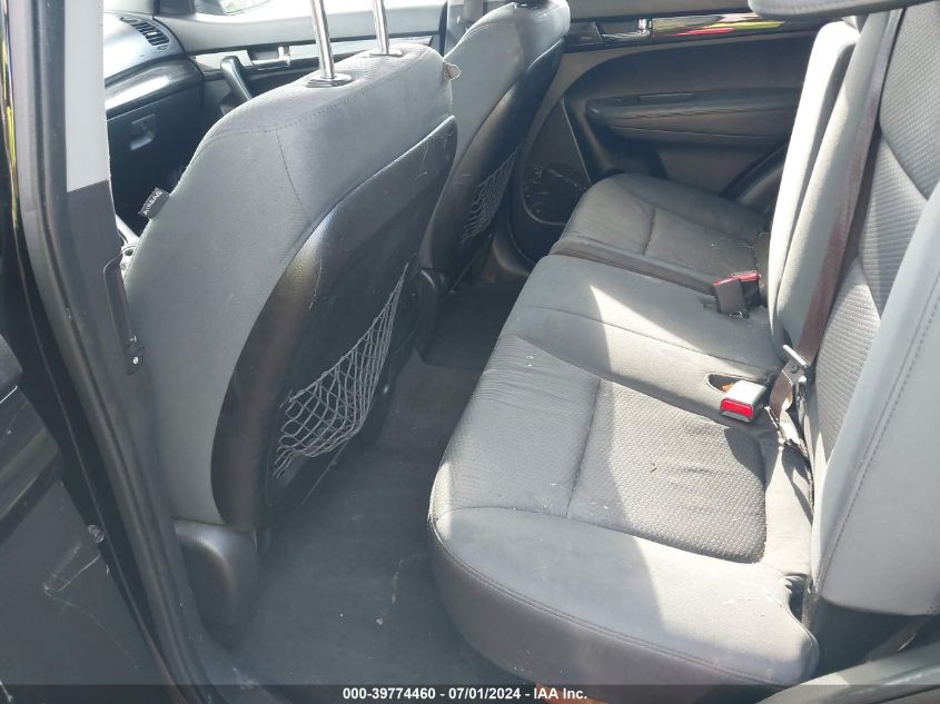 2012 Kia Sorento Lx VIN: 5XYKT4A65CG260581 Lot: 39774460