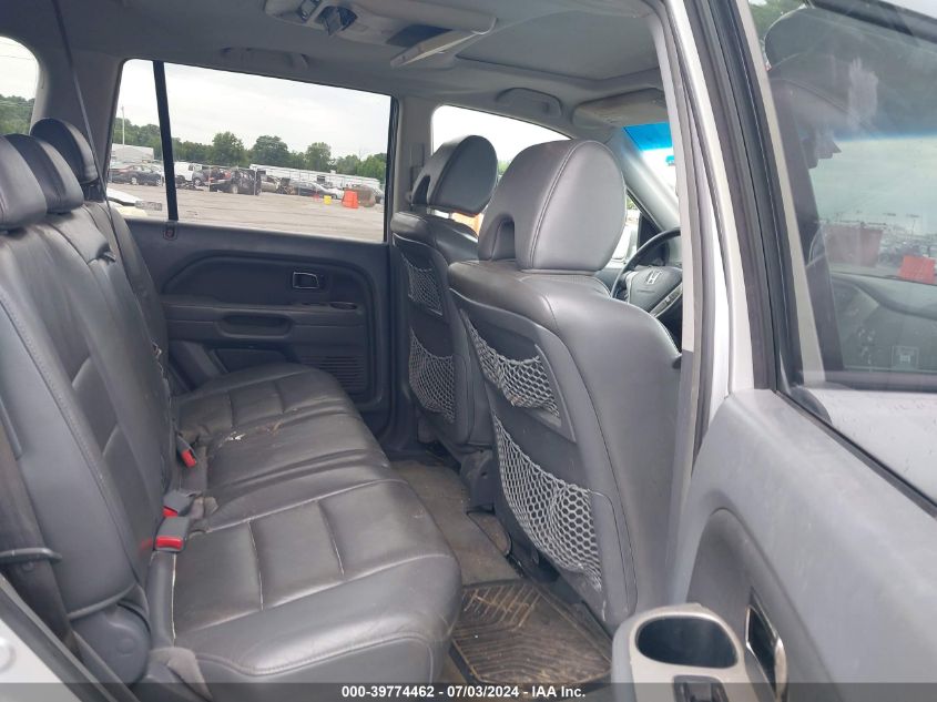 2007 Honda Pilot Ex-L VIN: 2HKYF18687H516779 Lot: 39774462