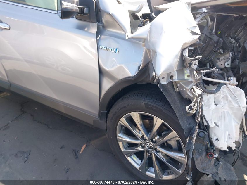 2017 Toyota Rav4 Hv Limited VIN: JTMDJREV1HD125584 Lot: 39774473