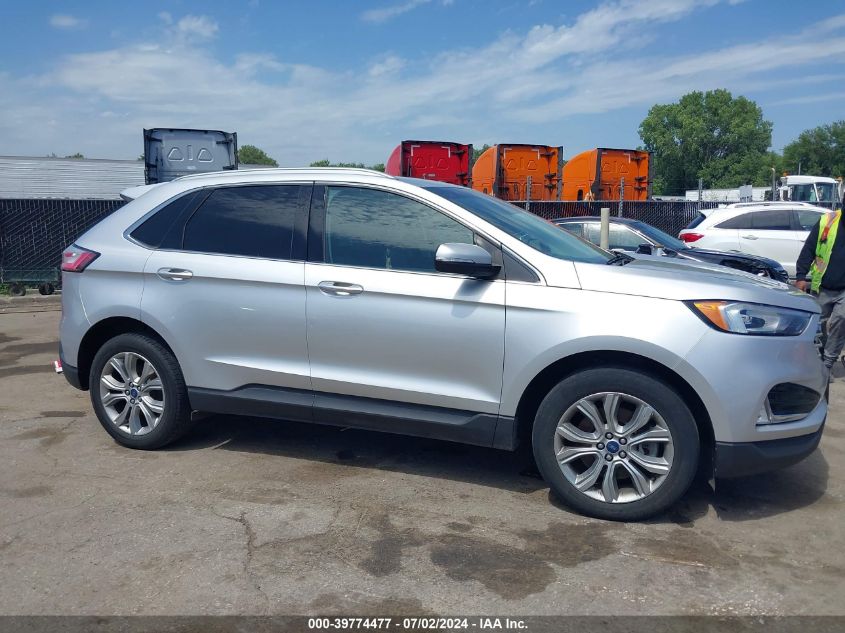 2019 Ford Edge Titanium VIN: 2FMPK4K94KBC02476 Lot: 39774477