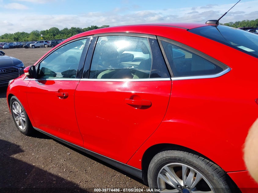 2012 Ford Focus Sel VIN: 1FAHP3H27CL358145 Lot: 39774486