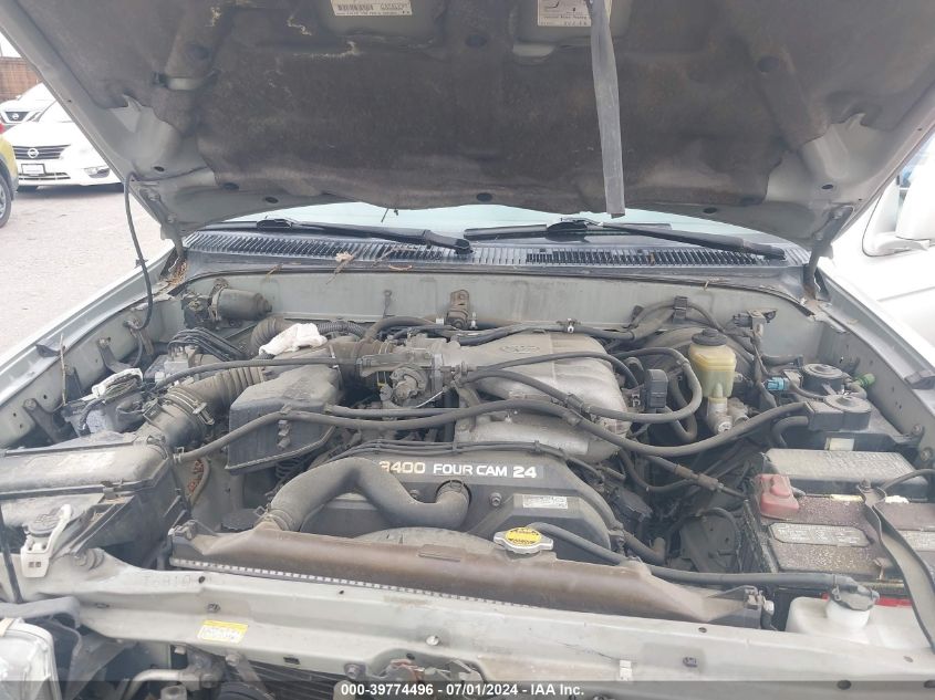 1999 Toyota 4Runner Sr5 V6 VIN: JT3GN86R5X0123747 Lot: 39774496