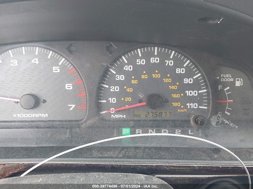 1999 Toyota 4Runner Sr5 V6 VIN: JT3GN86R5X0123747 Lot: 39774496