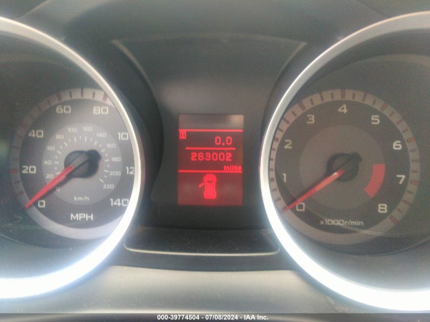 2008 Mitsubishi Lancer De/Es VIN: JA3AU26U48U000701 Lot: 39774504