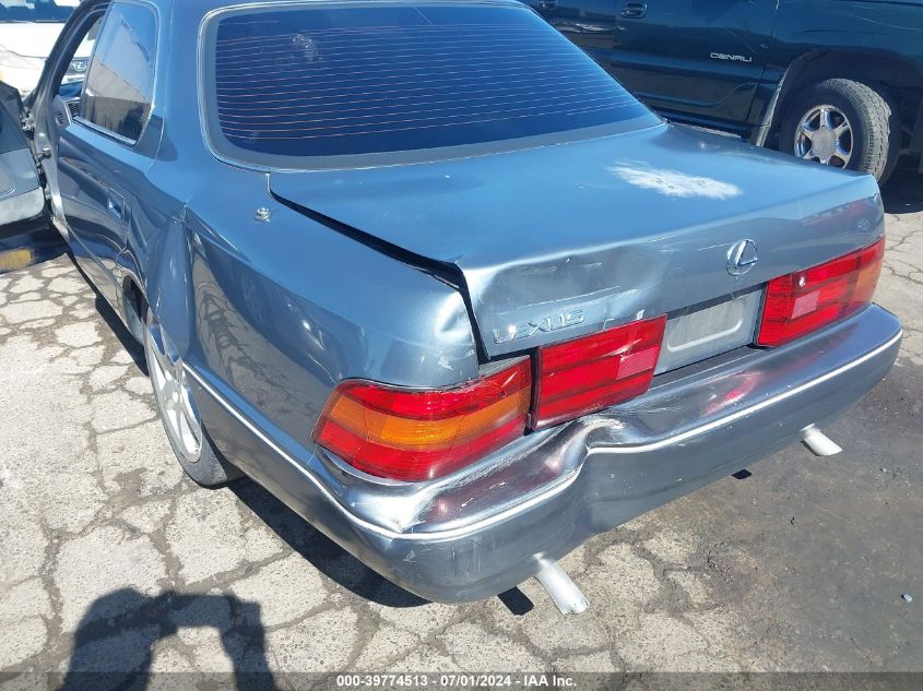 1991 Lexus Ls 400 VIN: JT8UF11E6M0053029 Lot: 39774513