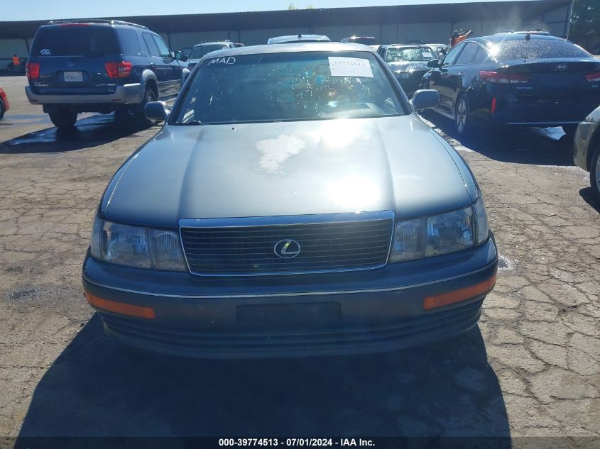 1991 Lexus Ls 400 VIN: JT8UF11E6M0053029 Lot: 39774513