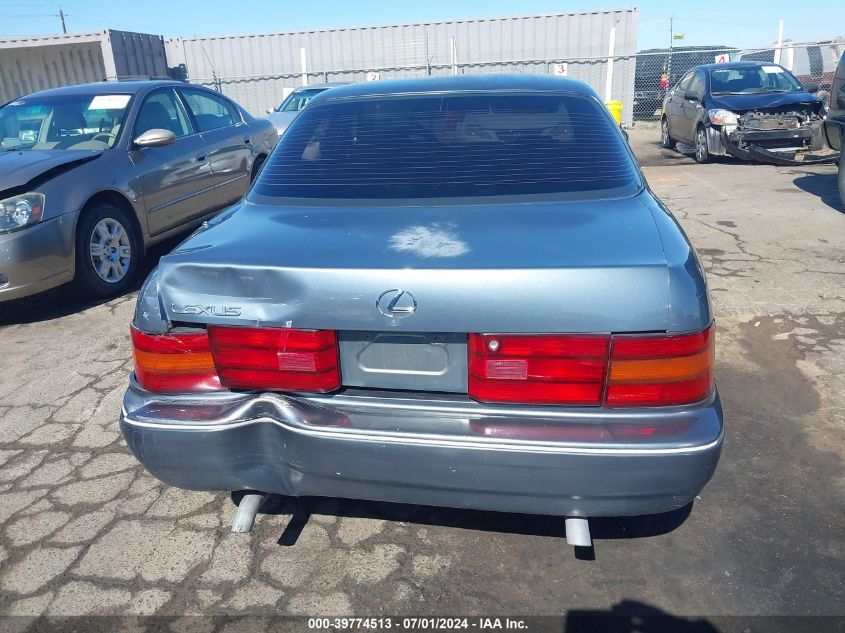 1991 Lexus Ls 400 VIN: JT8UF11E6M0053029 Lot: 39774513