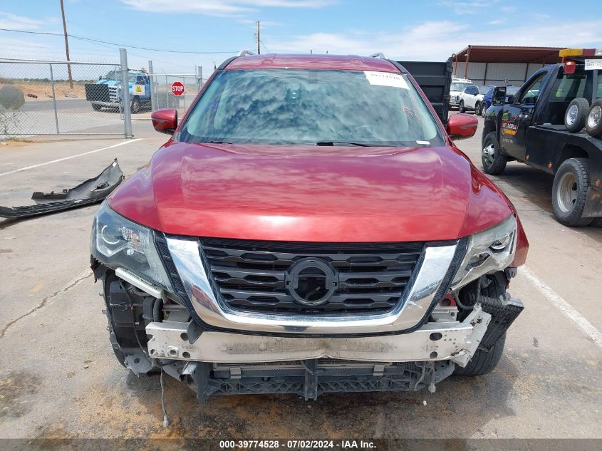 2017 Nissan Pathfinder Sv VIN: 5N1DR2MN1HC625179 Lot: 39774528