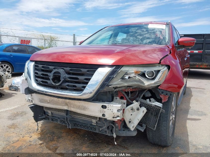 2017 Nissan Pathfinder Sv VIN: 5N1DR2MN1HC625179 Lot: 39774528