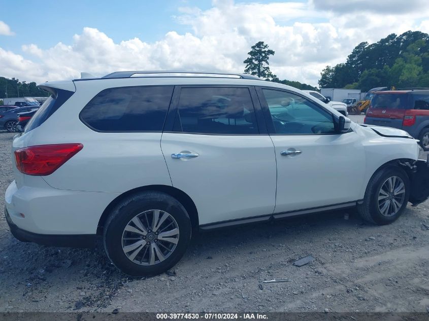 2019 Nissan Pathfinder Sv VIN: 5N1DR2MNXKC622790 Lot: 39774530