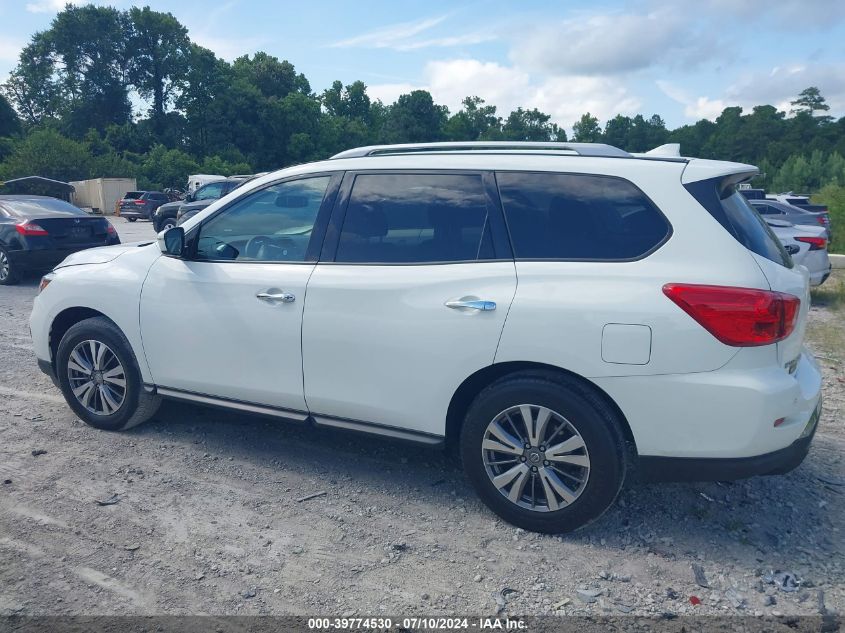 2019 Nissan Pathfinder Sv VIN: 5N1DR2MNXKC622790 Lot: 39774530