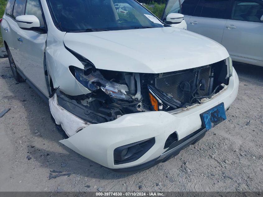 2019 Nissan Pathfinder Sv VIN: 5N1DR2MNXKC622790 Lot: 39774530