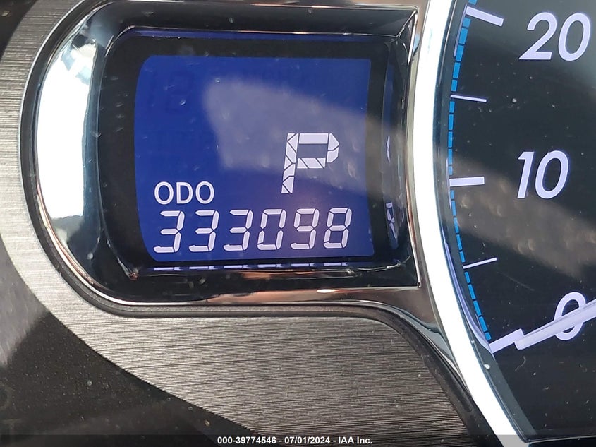 2013 Toyota Sienna Xle V6 8 Passenger VIN: 5TDYK3DC2DS347223 Lot: 39774546