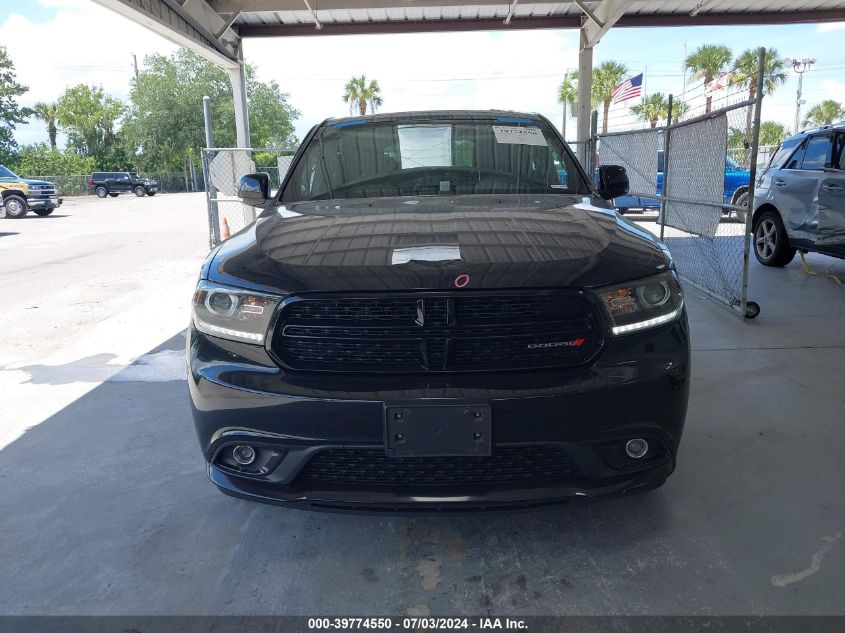 2018 Dodge Durango Gt Awd VIN: 1C4RDJDG0JC282939 Lot: 39774550