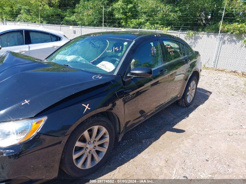 2013 Chrysler 200 Touring VIN: 1C3CCBBB1DN505508 Lot: 39774552