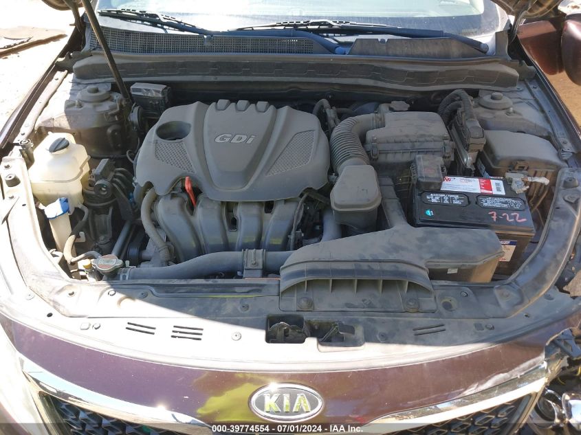 2011 Kia Optima Ex VIN: KNAGN4A79B5128503 Lot: 39774554