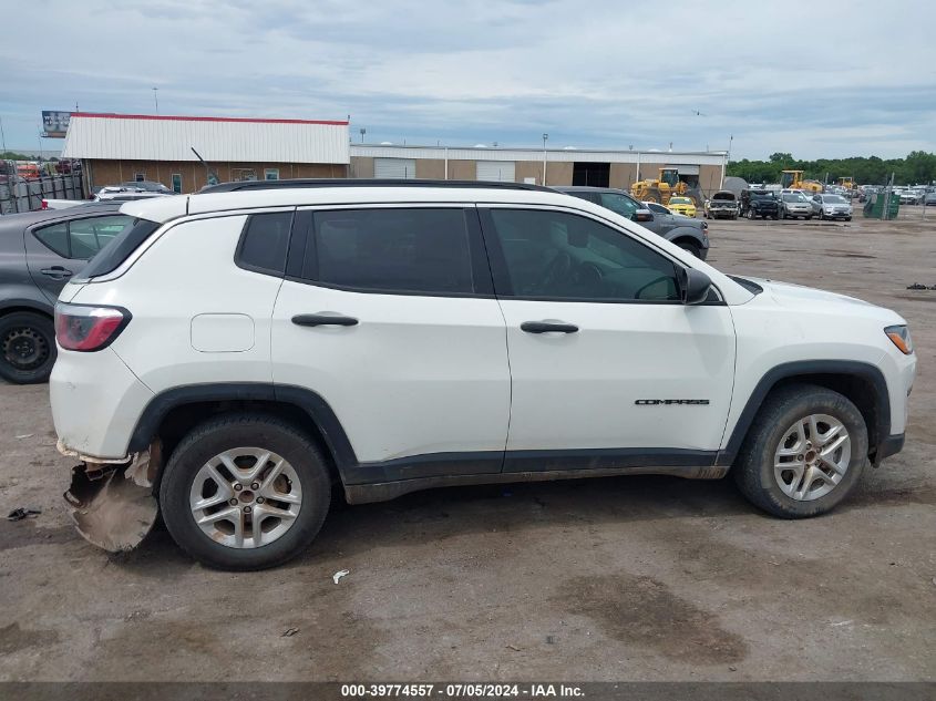 2020 Jeep Compass Sport Fwd VIN: 3C4NJCAB5LT121375 Lot: 39774557