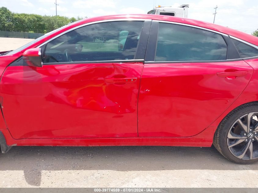 2020 Honda Civic Sport VIN: 2HGFC2F80LH540153 Lot: 39774559