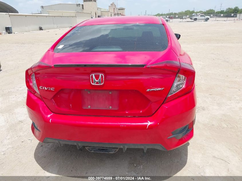 2020 Honda Civic Sport VIN: 2HGFC2F80LH540153 Lot: 39774559