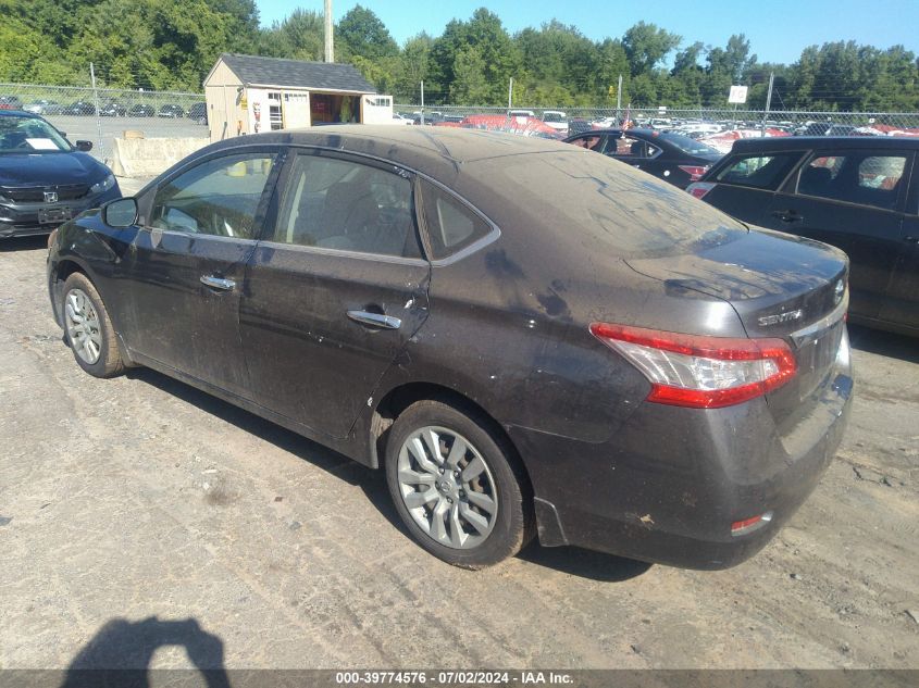 2014 NISSAN SENTRA FE+ S/FE+ SV/S/SL/SR/SV - 3N1AB7AP2EL671864