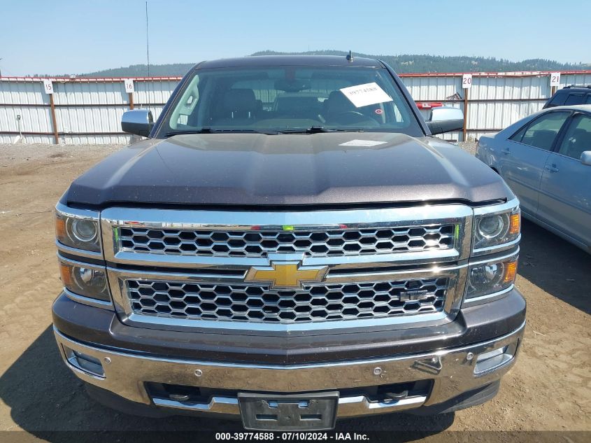 2014 Chevrolet Silverado 1500 K1500 Ltz VIN: 3GCUKSEC8EG341224 Lot: 39774588