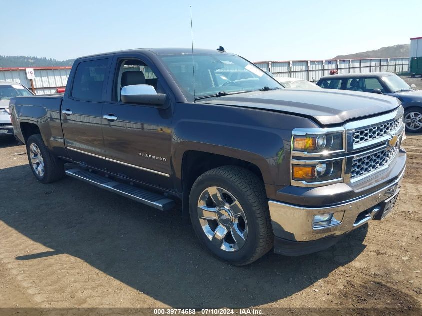 2014 Chevrolet Silverado 1500 K1500 Ltz VIN: 3GCUKSEC8EG341224 Lot: 39774588