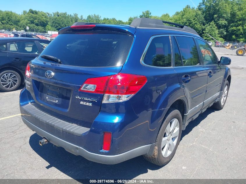 2011 Subaru Outback 2.5I Premium VIN: 4S4BRBGC4B3439905 Lot: 39774596