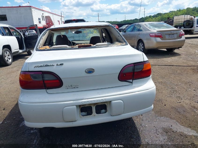 1998 Chevrolet Malibu Ls VIN: 1G1NE52M5WY130461 Lot: 39774630