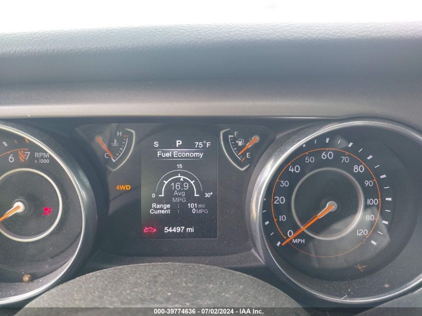 2020 Jeep Gladiator Sport VIN: 1C6JJTAG8LL175671 Lot: 39774636