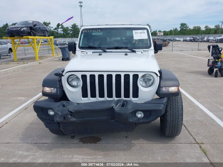 2020 Jeep Gladiator Sport VIN: 1C6JJTAG8LL175671 Lot: 39774636