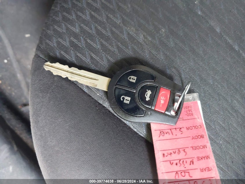 2013 Nissan Sentra Sr VIN: 3N1AB7AP1DL707185 Lot: 39774638