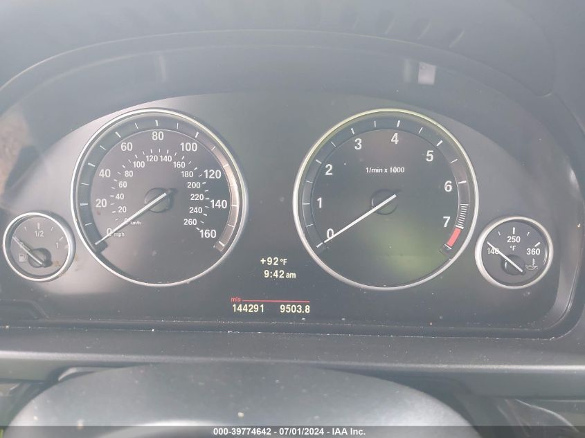 2012 BMW 528I VIN: WBAXG5C5XCDW85343 Lot: 39774642