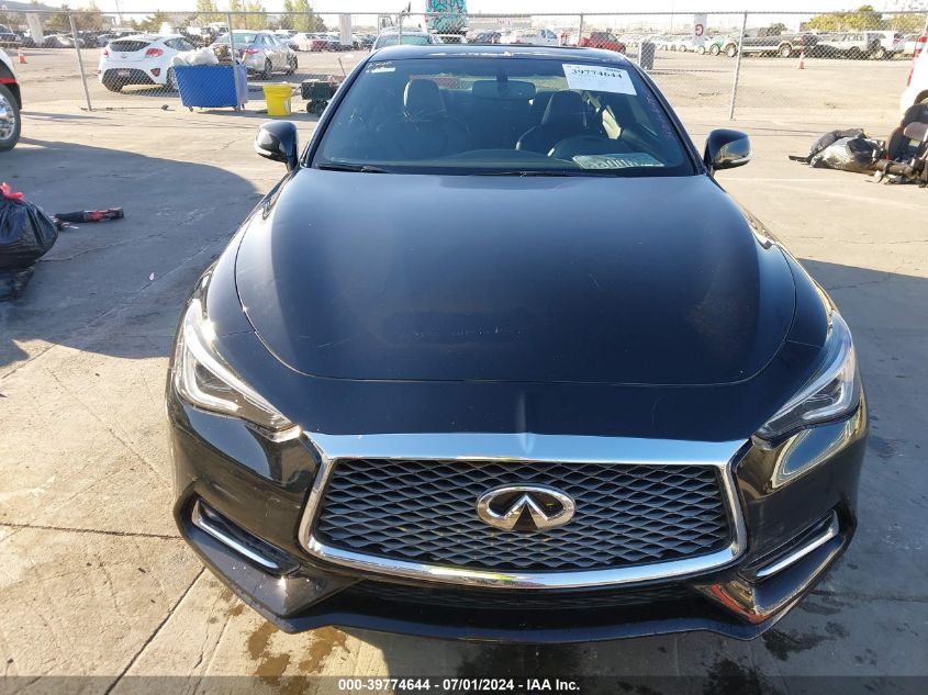 2018 Infiniti Q60 2.0T Luxe VIN: JN1CV7EK1JM200612 Lot: 39774644