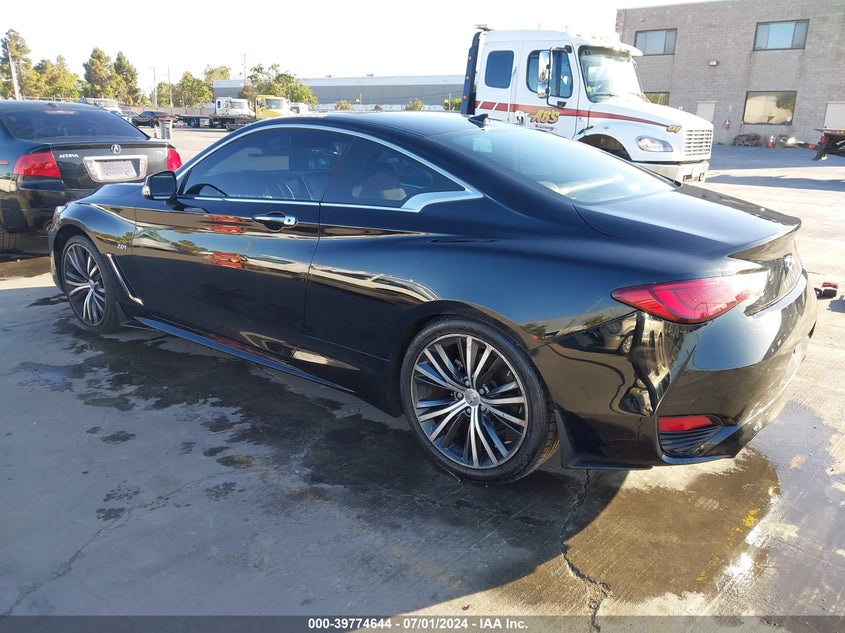 2018 Infiniti Q60 2.0T Luxe VIN: JN1CV7EK1JM200612 Lot: 39774644