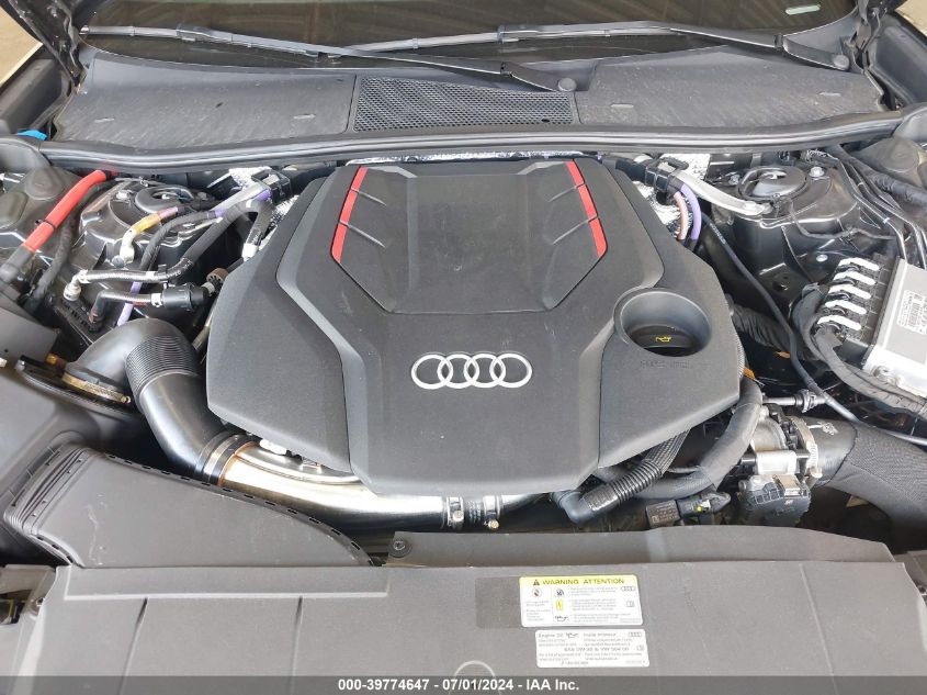 2021 Audi S6 Prestige Tfsi Quattro Tiptronic VIN: WAUFFAF29MN059352 Lot: 39774647