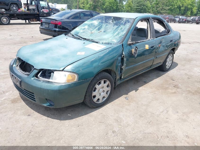 3N1CB51D4YL354272 | 2000 NISSAN SENTRA